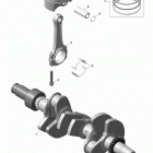 SPARK ACE 900 (2up) 01- crankshaft and pistons _02r1527