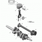 EXPEDITION -LE/ SE / -  4-STROKE 01 - коленчатый вал, поршни и баланс вала - 1200 4-ТЕС