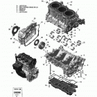 EXPEDITION -LE/ SE / -  4-STROKE 01 - блок двигателя - 1200 4-ТЕС