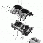 EXPEDITION - SPORT 550F, REV-XP - 2-STROKE Картер - 550F