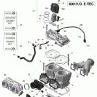 GRAND TOURING - 2-STROKE Цилиндр и система впрыска - 600ho e-tec