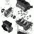 MXZ - 4-STROKE Блок-картер - 1200 itc 4-tec