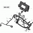 MXZ - 4-STROKE Жгут проводов двигателя и электронного модуля - 600 асе