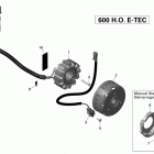 SUMMIT Магнето - 600ho e-tec