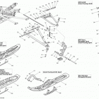 Grand Touring LE 1200 XR137 front suspension and ski le
