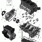 Grand Touring LE 1200 XR137 Блок двигателя
