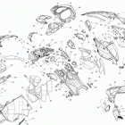 GSX LE 600HOETEC XS120 Капот