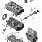MXZ X 800RETEC XS120 Картер и водяной насос