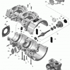 Summit SP 600HOETEC XM-146 Картер и водяной насос