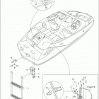 180 Challenger SE 215 09- lower hull and ladder