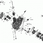180 Challenger SE 215 Картер и магнето