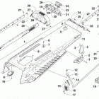 BEARCAT 7000 XT GROOMER SPECIAL Orange (US), Orange Intl (OS) Тоннель и заднии багажник