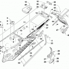 M 6000 SNO PRO 141 EARLY BUILD Green Early Build (EB) Тунель ,задний бампер и брызговик