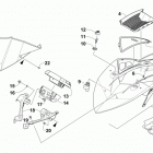 M 6000 SNO PRO 141 EARLY BUILD Green Early Build (EB) Ветровое стекло и панель инструментов