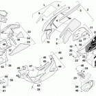 XF 6000 CROSSTREK ORANGE EARLY BUILD Orange Early Build (EB) Поддон и обтекатели