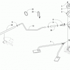XF 7000 CROSS-TOUR  Orange (US), Orange Intl (OS), Orange Early Build (EB) Fuel pump assembly (early build)