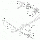 XF 8000 HIGH COUNTRY 141 SNO PRO   Orange (US), Orange Intl (OS) Вспомогательные колеса