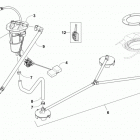 XF 8000 HIGH COUNTRY 141 SNO PRO EARLY BUILD Orange Early Build (EB) Топливный насос