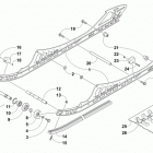 XF 8000 HIGH COUNTRY LTD ES 141 Black (US), Black Int. (OS) Рельс скольжения и гусеница
