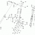 XF 8000 HIGH COUNTRY LTD ES 141 Black (US), Black Int. (OS) Вал руля