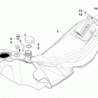 ZR 4000 LXR  Green (US), Green Intl (OS) Топливный бак