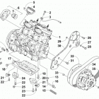 ZR 6000 RR GREEN EARLY BUILD Green Early Build (EB) Опора двигателя и вариатор