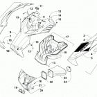 ZR 8000 LTD 137 ES  Green (US), Green Int. (OS), Black (US), Black Int. (OS) Капот и воздуховоды