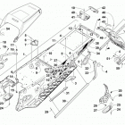 ZR 8000 LTD ES EARLY BUILD Green Early Build (EB) Тунель ,задний бампер и брызговик