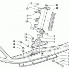 4-STROKE TOURING Лыжа