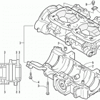 MOUNTAIN CAT 800 (LE BLACK-GREEN 144) Блок цилиндров