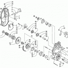 MOUNTAIN CAT 800 (LE BLACK-ORANGE 151) Drive  /  reverse dropcase assembly (optional)