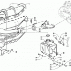 ZL 600 EFI (ESR) Глушитель