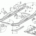 ZR 500 Рельс скольжения и гусеница