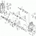 ZR 500 CC (BLACK) Drive  /  reverse dropcase assembly (optional)