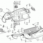 ZR 500 CC (GREEN) Обтекатель и передний бампер