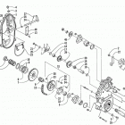MOUNTAIN CAT 800 LE (BLACK) Drive  /  reverse dropcase assembly (optional)