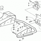 TRIPLE TOURING 600 Hitch assembly