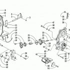 ZL 550 Dropcase and chain tension assembly (esr)