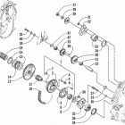 ZL 600 EFI (ESR) Drive  /  reverse dropcase assembly (esr)
