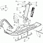 ZR 440 SNO PRO (SNO-CROSS) Лыжа