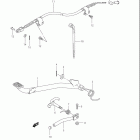 LT80 Quad Sport Педаль тормоза