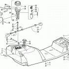 POWDER SPECIAL 600 EFI LE (BLACK) Gas tank and fuel pump assemblies