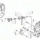 ZL 500 (BLACK) Dropcase chain tension assembly (optional)
