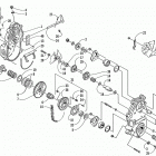 ZRT 800 (GREEN) Drive  /  reverse dropcase assembly (optional)