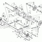 BEARCAT WIDE TRACK Шарнирные салазки рамы