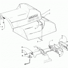 EXT 580 EFI DLX Seat and taillight assemblies