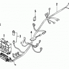 EXT 580 EFI DLX Ecu and ecu harness assemblies