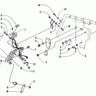 EXT 580 EFI DLX Ecu tray mounting assembly