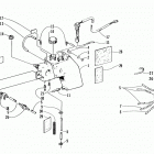 EXT 600 Oil tank and fuel pump