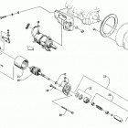 JAG DLX Electric start assembly - starter motor